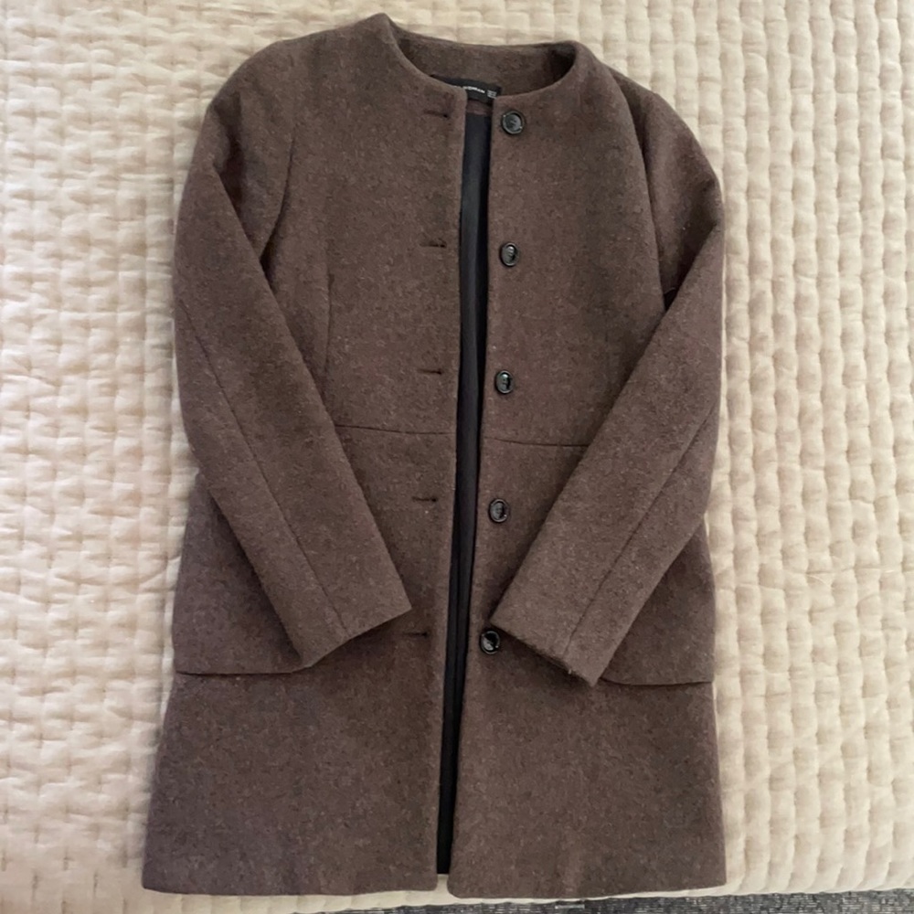 Zara coat with pockets